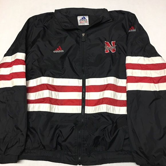 nebraska adidas jacket